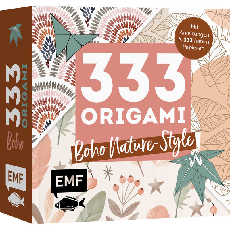 333 Origami - Boho Nature-Style, Kartoniert (TB) von EDITION,MICHAEL FISCHER