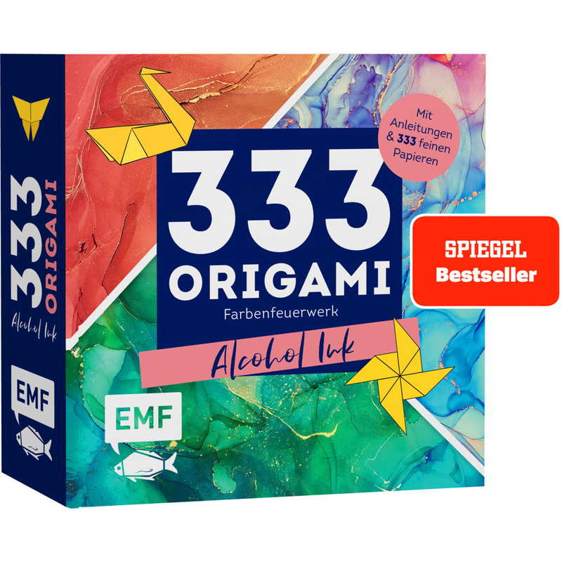 333 Origami - Farbenfeuerwerk: Alcohol Ink, Kartoniert (TB) von EDITION,MICHAEL FISCHER
