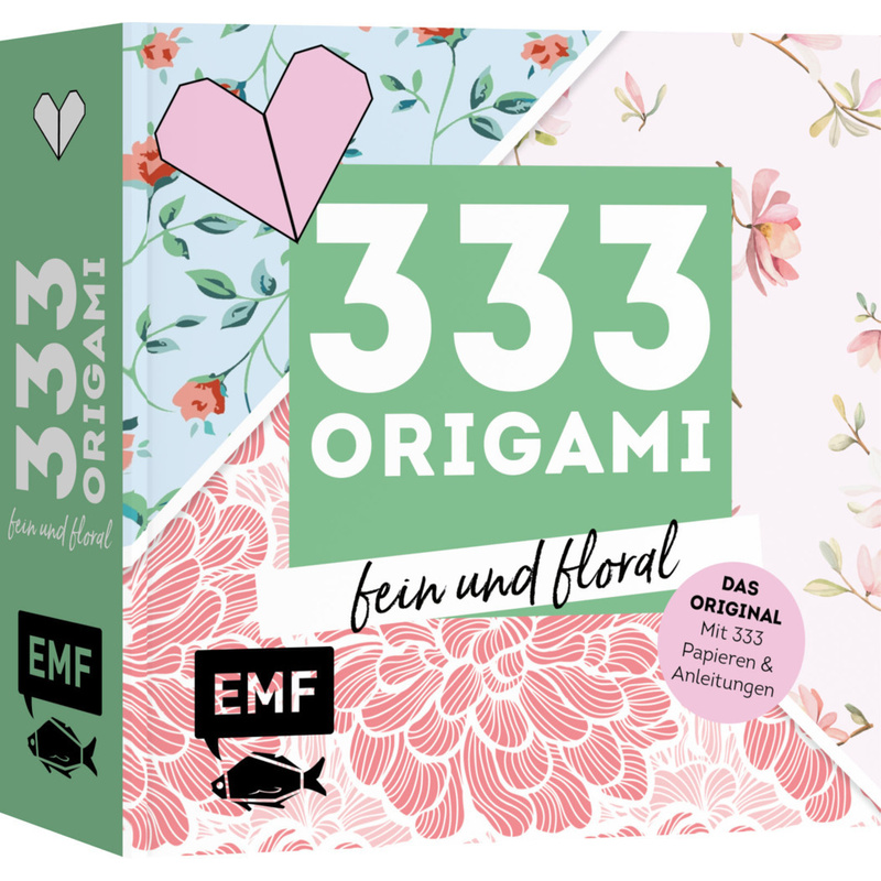 333 Origami - Fein Und Floral, Kartoniert (TB) von EDITION,MICHAEL FISCHER