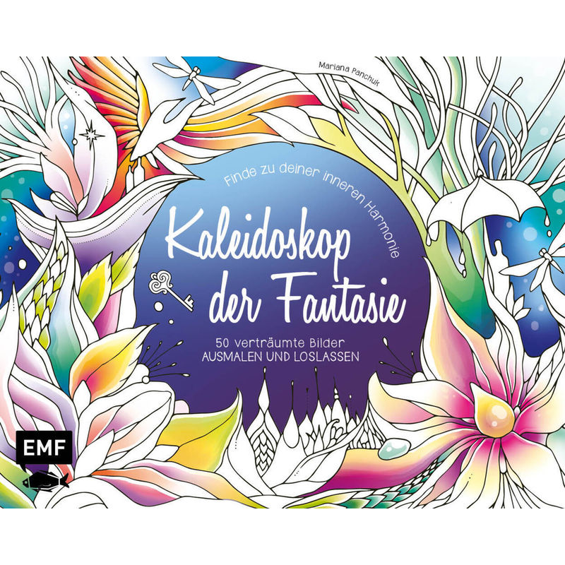 Ausmalbuch: Kaleidoskop Der Fantasie - Mariana Panchuk, Kartoniert (TB) von EDITION,MICHAEL FISCHER