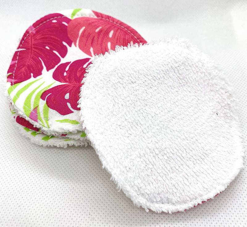 Pink Paradise 100% Baumwolle Stoff Makeup Entferner Pads von EDNASBEADBOX