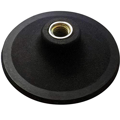 EDW Klett Aufnahmeteller Kletthalterung für Schleifpads Diapads Hartgummi M14 125 mm von EDW