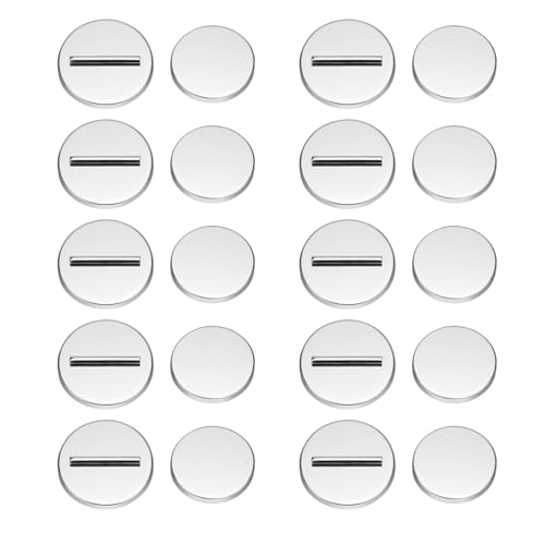 EEEKit Mini Pin Brosche Konverter, 10 Paar Metallische Magnetische Nadeln, Brosche Magnetverschluss für Tuch Hijab Schal Dünner Stoff, Silber EEEKit Mini Pin Brosche Konverter, 10 Paar Metallische Magnetische Nadeln, Brosche Magnetverschluss für Tuch Hijab Schal Dünner Stoff, Silber von EEEKit
