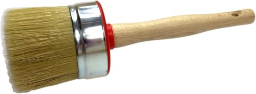 Rundpinsel Ø 60 mm | Ringpinsel mit ergonomischem Holzgriff und langlebigen Borsten | Pinsel für Möbel, Türen, Zäune - präzises Arbeiten, gleichmäßigen Farbauftrag | Malerpinsel Rundpinsel Ø 60 mm | Ringpinsel mit ergonomischem Holzgriff und langlebigen Borsten | Pinsel für Möbel, Türen, Zäune - präzises Arbeiten, gleichmäßigen Farbauftrag | Malerpinsel von EFO