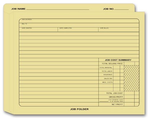 EGP Erweiterbare Job-Mappe, 30,5 x 25,4 cm, 50 Ordner von EGPChecks