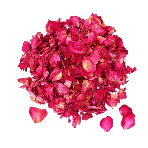 1 Packung 150G Getrocknete Rosenblätter, Trockenblumen, Konfetti, Streudeko Für Hochzeit, Trockenblumen Hochzeit, Rosenblätter Hochzeit Streusel von EHDWXVZM