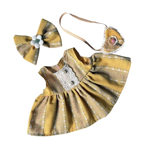 EHJRE 38 cm Puppe Kleidung Puppe Miniatur Kleid Foto Requisiten Ankleiden Bequeme Mode Kleid Ersatz Puppe Kleid, Style E EHJRE 38 cm Puppe Kleidung Puppe Miniatur Kleid Foto Requisiten Ankleiden Bequeme Mode Kleid Ersatz Puppe Kleid, Style E von EHJRE