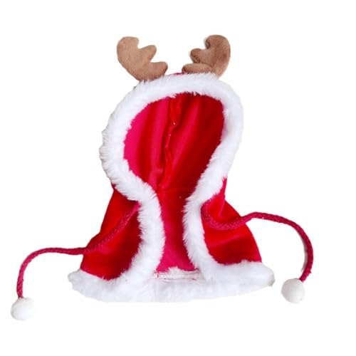 EHJRE Weihnachten Puppe Cape Cartoon Foto Requisiten Kreative DIY Ente Plüsch Kleidung für 15cm von EHJRE