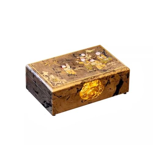 EHVYBDX Schmuckkästchen, Organizer, Damen-Schmuckschatulle, Aufbewahrungsbox, kreative Schmuckschatulle, Ohrringe, Armband, Halskette, Ring, Aufbewahrungsbox, Schmuck-Organizer, klein von EHVYBDX