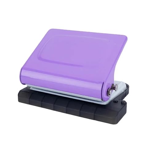 fach Locher 10 Lochpunschpapier -Book -Bindungskarte Tragbarer Produktionshandbuch Handheld Studio Paper Datei Maschine Bindegerät(PURPLE) von EHYSYN