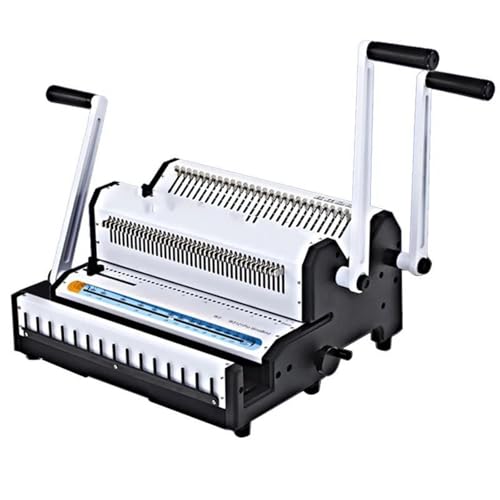 fach Locher Eisenringbindungsmaschine Vollmesser Doppelspuppe Hanging Schreibtisch Kalender Handbuch Punch Machine Buchbindungsmaschine Bindegerät von EHYSYN