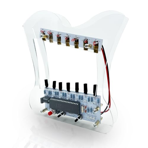 EIELE Elektronischer Harfenlötkolben Analoge Musik 3 Töne einstellbar Infrarot-Laserabtastung DIY-Lötspielset für Anfänger(Löten erforderlich) von EIELEDIY