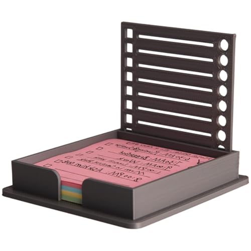 EIHI Haftnotizblock-Vorlage,Note Template, Haftnotizen Schablone,Notiz-Schablone,Sticky Note Holder with Stencil,Geeignet für Studium und Büro von EIHI