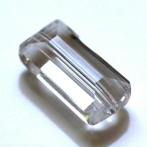 EILJSF 100 Stück 4/6/8/10 mm facettierte Kristallperlen Strassperlen Doppelkegel-Glasperlen lose Abstandsperlen zum Basteln DIY-Dekorationen von EILJSF