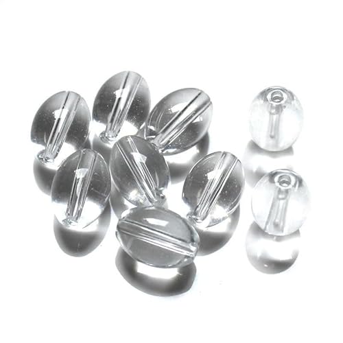 EILJSF Strass-Perlen 11 x 8 mm Kristallglasperlen facettierte Kristallperlen Doppelkegel-Glasperlen für die Herstellung von DIY-Armbändern und Halsketten Schmuck 150 Stück von EILJSF