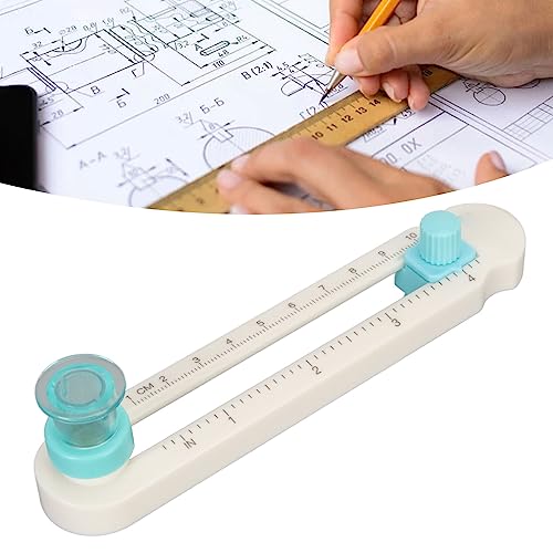 Kreis-Papierschneider, Tragbares Kreisschneider-Werkzeug, Rotierender Kreisschneider-Trimmer, Verstellbares Kreisschneidemesser, Mindestdurchmesser 2 Cm, für Kunsthandwerk in der von EIMSOAH