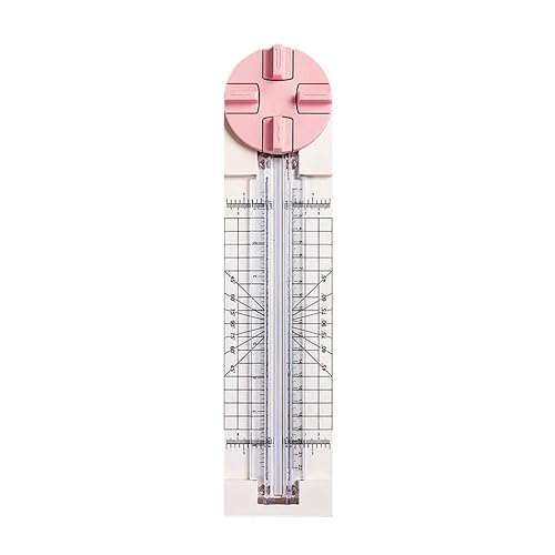 EIRZNGXQ 4 in 1 Tragbarer Papierschneider, 4-in-1-Papierschneider, Multifunktionaler Papierschneider mit 4 Arten von Klingen für gerade, gewellte, gepunktete und faltende Linie von EIRZNGXQ