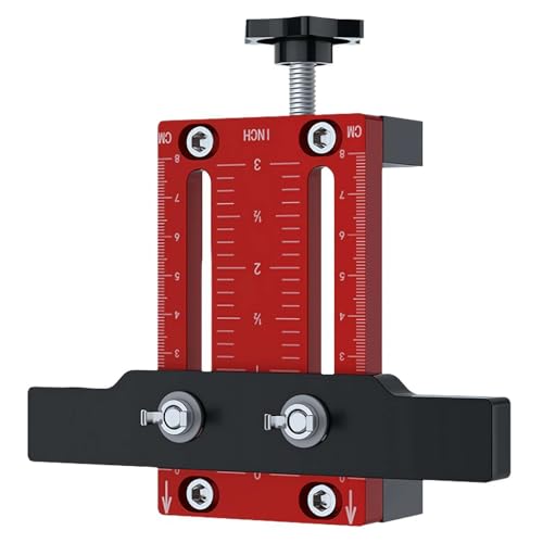 EIRZNGXQ Schrankscharniervorrichtung für Küche, Küchentür, robuste Aluminiumlegierung, Schrank-Hardware-Vorrichtung, verstellbare Stanzvorlage, Bohrschablone, Schutzwerkzeug für Holzbearbeitung für von EIRZNGXQ