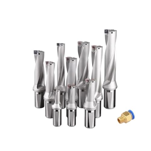 39-55mm WC U Drill With Inserts WCMX WCMT 2D 3D 4D 5D Indexable WC Drill Bits Internal coolant Drilling Tool EKFBQBGW(C32-39-WC06,5D) von EKFBQBGW