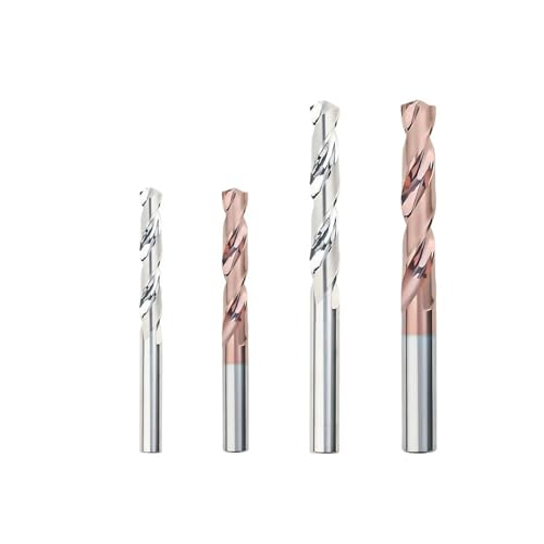 Carbide Drill Bit 3-14mm For Steel Stainless Steel Aluminum Copper Efficient CNC Lathe Tool Tungsten Steel Drill Bit EKFBQBGW(FS-BA,10.4mm) von EKFBQBGW