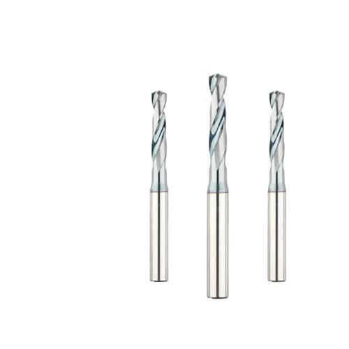 Internal Coolant Carbide Drill Bit With Inner Through Coolant Hole Efficient CNC Tool Tungsten Steel Drill for stainless Steel EKFBQBGW(FSC-SUSH,10mm) von EKFBQBGW