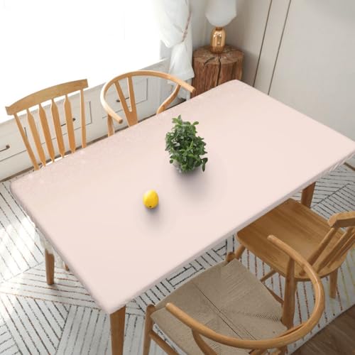 Rechteckige Tischdecke, wasserdicht, elastisch, für 152 cm große Tische, abwischbar, Tischdecke für Picknick, Camping, drinnen und draußen, 76,2 x 182,9 cm von EKYOSHCZ