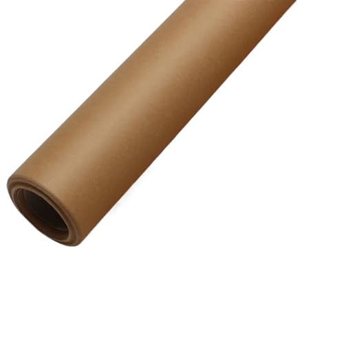 EKalgretrA Braunes Kraftpapier, ideal for Verpacken von Geschenken, Verpackungsrolle for Kunsthandwerk, Bodenbelag, Wand Geschenkpapier Natur(Brown 38cmx12m) von EKalgretrA