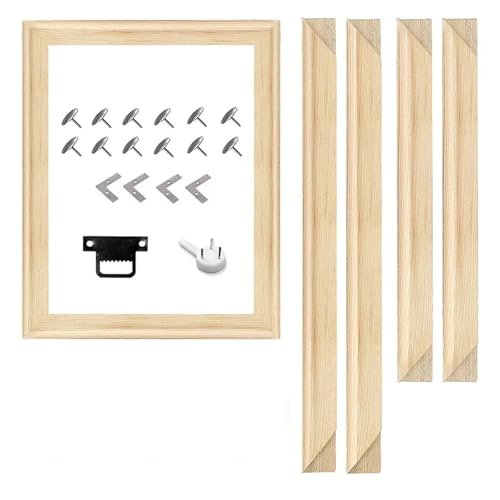 EKalgretrA DIY Holz Bilderrahmen Bausatz DIY Holz-Leinwand-Keilrahmen, abnehmbares Leinwandrahmen-Set – einfach zu montieren, Holzrahmen-Set for Ölgemälde, Diamantmalerei(20x30cm) von EKalgretrA