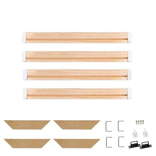 EKalgretrA DIY Holz Bilderrahmen Bausatz Set Ölgemälde Fotorahmen handgemachte Holz DIY Panel Kit for Bild Poster Werbung Leinwand Malerei benutzerdefinierte Größe(20x30cm) von EKalgretrA