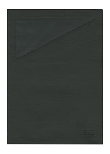 Elco 29451.25 Prestige Organisationsmappe mit Leinenstruktur, 220 x 310 mm, 115 g, schwarz von ELCO