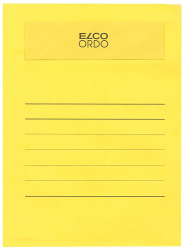 Elco 29465.72 Ordo Organisationsmappe Volumino, 220 x 310 mm, 120 g, intensivgelb von ELCO