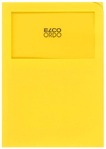 Elco 29469.72 Ordo Organisationsmappe Classico, 220 x 310 mm, 120 g, intensivgelb von ELCO