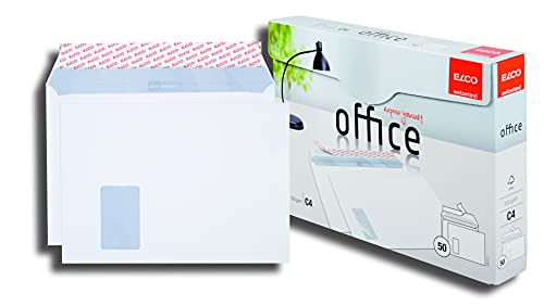 Elco 74523.12 Office Briefumschlag, C4, 120 g, weiß von ELCO