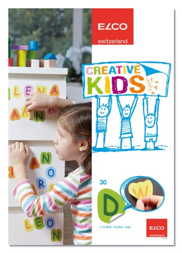 Elco 74644.98 Creative Kids Sticker, A4, 80g, bunt von ELCO