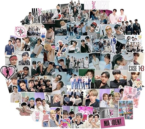 ELEFAD Stray Kids Aufkleber Stray Kids MAXIDENT Sticker Stray Kids MAXIDENT New Album Sticker Pack Stray Kids Aufkleber für Fans Geschenk ER-064 von ELEFAD