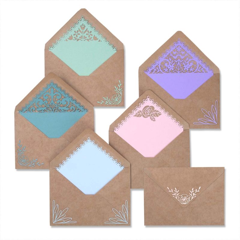 Thinlits Die Set Envelope Liners Intricate by Katelyn Lizardi von Sizzix