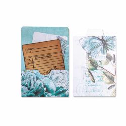 Thinlits Thinlits Die Set Library Pocket by Eileen Hull von Sizzix