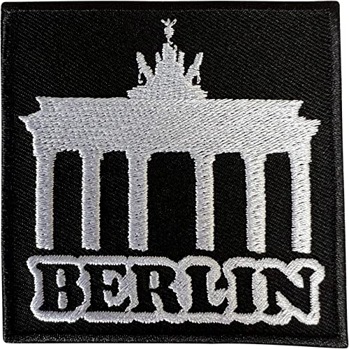 Berlin-Aufnäher zum Aufbügeln oder Aufnähen, bestickt von ELLU