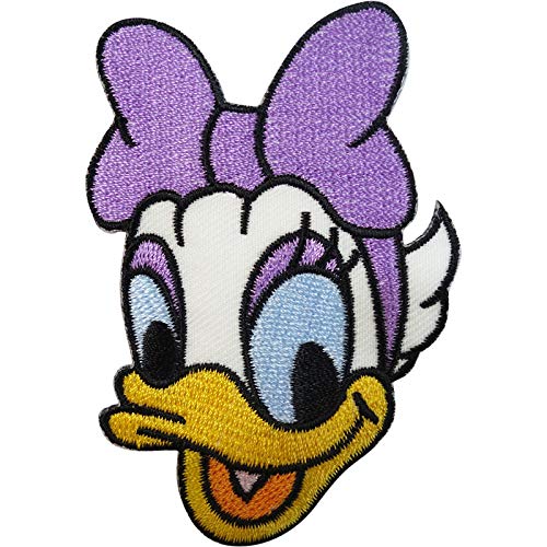 Daisy Duck Patch Bestickte Abzeichen Eisen auf Nähen auf T-Shirt Top Kleid Jeans von ELLU