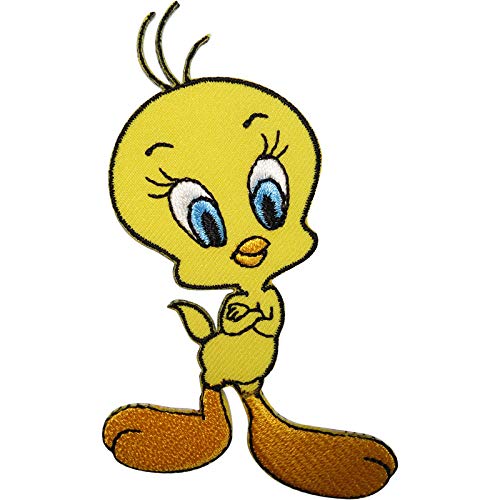 Looney Tunes Tweetie Pie Patch gestickt Abzeichen Eisen nähen auf Kleidung T Shirt Tasche von ELLU