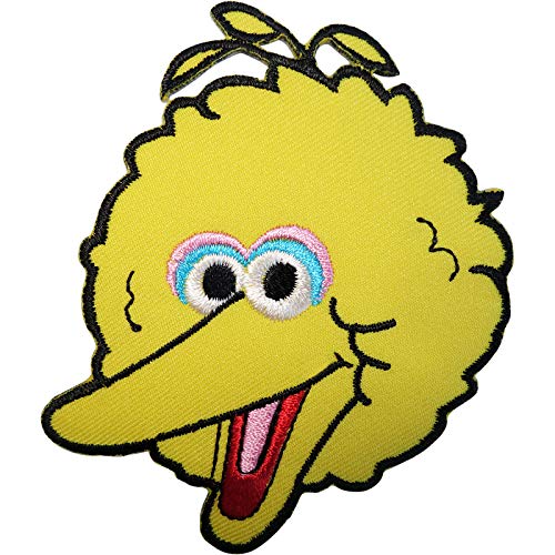 Sesamstraße Big Bird Patch Bestickte Abzeichen Eisen Nähen auf Kleidung T-Shirt Tasche von ELLU