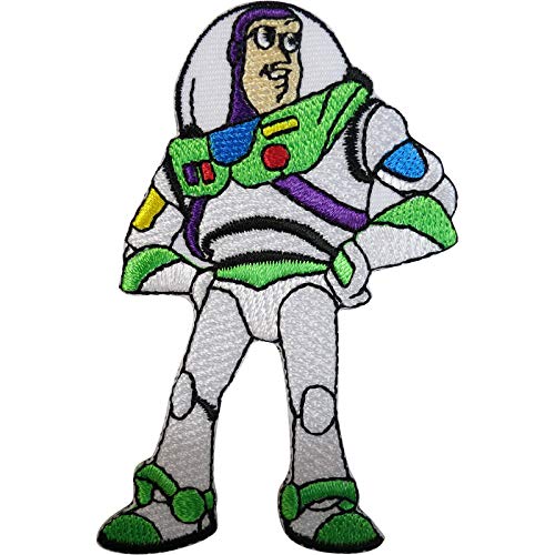 Toy Story Buzz Lightyear Patch Gesticktes Abzeichen Eisen Nähen auf Hemd Jeans von ELLU