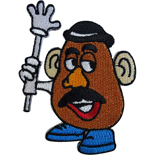 Toy Story Herr Kartoffel Kopf Patch gestickt Abzeichen Eisen nähen auf Kleidung Tasche von ELLU
