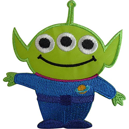 Toy Story Squeeze Toy Alien Patch Eisen auf Kleidung nähen gestickt Abzeichen von ELLU