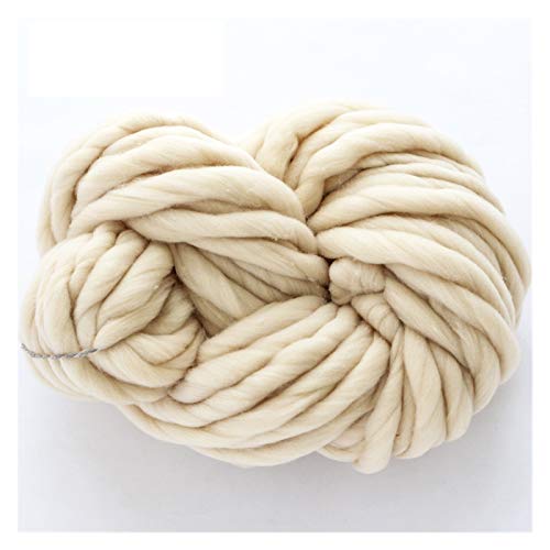 Chunky Wolle,Wolle Super Chunky Super dickes Garn große Dicke Hutlinie Garn (Color : 13 khaki) von ELTOX