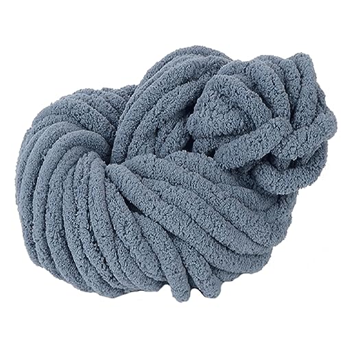 Chenille Wolle Garn grobe Wolle Decke Eisstreifen Waschbare Teppich Flauschige verdickte Chenille handgemachte Decke Garn Teppiche Herstellung weiches grobes Jumbo Garn für Armstricken (Color : 33, von ELzEy