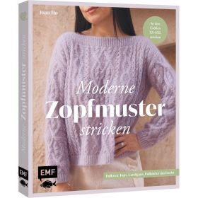 Moderne Zopfmuster stricken von EMF