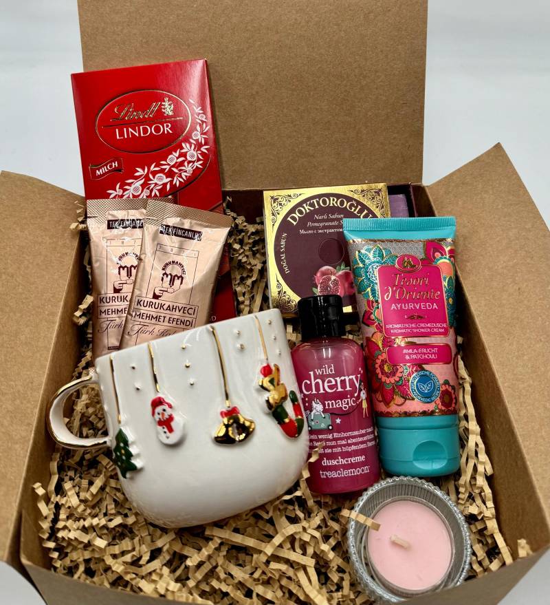 Geschenkbox Für Frauen|Geschenkset Die Mutter|Schwester|Freundin|Verwöhnungsbox|Weihnachtsgeschenk|Weihnachten|Weihnachtsgeschenkidee von EMLIGNE