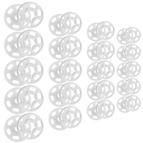 110 Stück Kunststoff Druckknöpfe Transparent,4 Größe Unsichtbare DIY-Kleiderknöpfe,Druckknöpfe zum Annähen,Druckknöpfe,Für Nähen von Kleidung und Basteln 110 Stück Kunststoff Druckknöpfe Transparent,4 Größe Unsichtbare DIY-Kleiderknöpfe,Druckknöpfe zum Annähen,Druckknöpfe,Für Nähen von Kleidung und Basteln von EMMALOUISESMITH