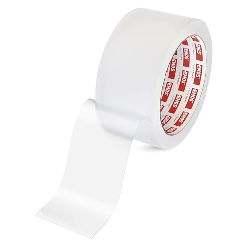 EMOS Glas-Reparaturband, transparentes Flickband 5 cm x 250 cm, für den ganzjährlichen Einsatz, sehr stark haftendes Klebeband zum Abdichten von Rissen und Kratzer auf Glas- und Polykarbonat-Flächen von EMOS